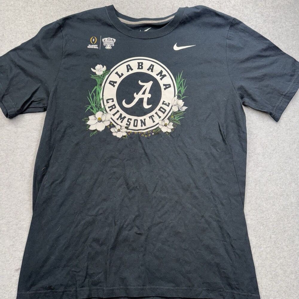 Nike Alabama Crimson Tide Men's Black Shirt Playoff Semifinal Sugar Bowl